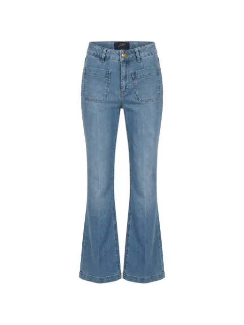 Seafarer Delphine patch-pocket flared jeans