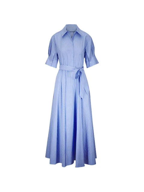 Simkhai striped belted dress