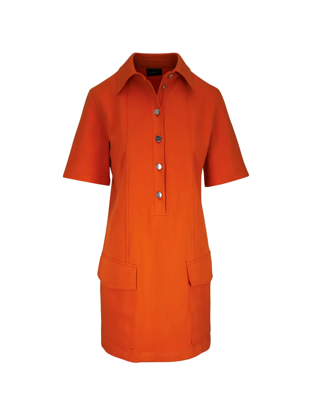 Akris short-sleeve mini dress - Orange