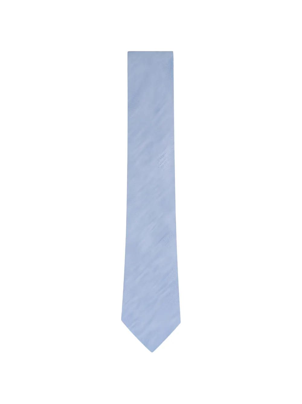 Zegna woven pointed-tip tie - Blu