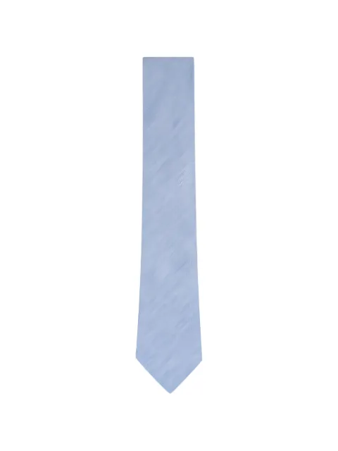 Zegna woven pointed-tip tie