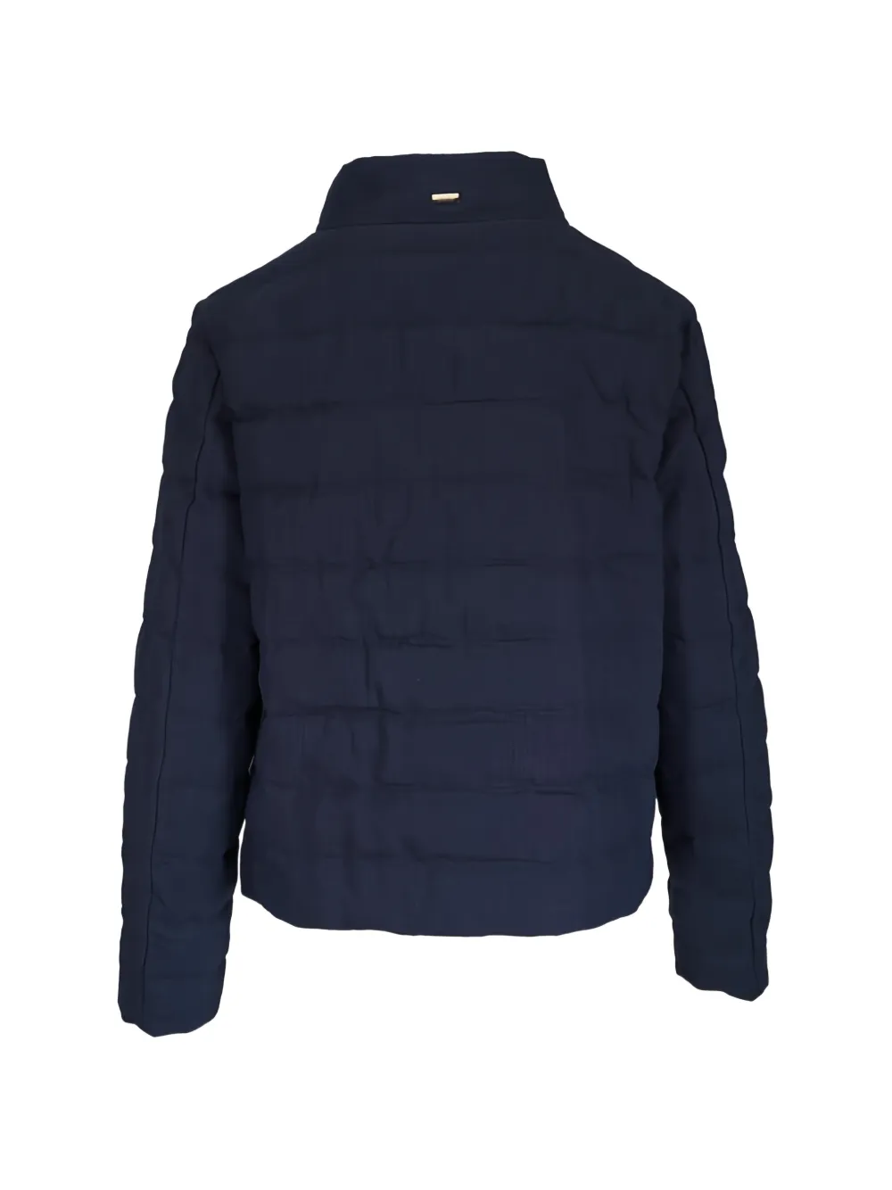  Herno Veste Matelassée à Lien De Resserrage - Bleu 