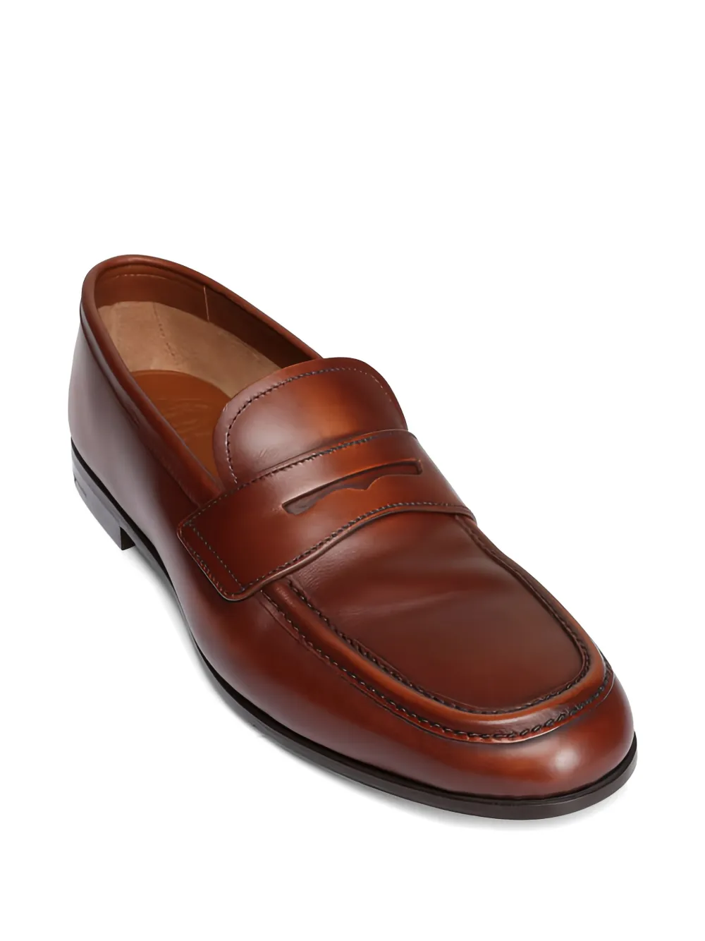 Church's Leren loafers Bruin
