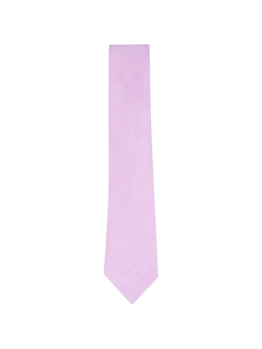 Zegna woven-texture tie - Rosa
