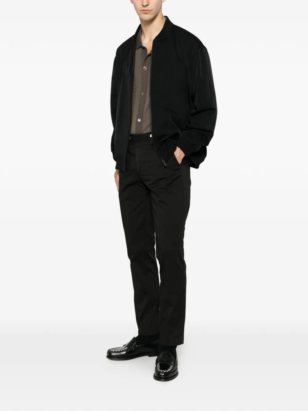 Myths Straight chino Zwart