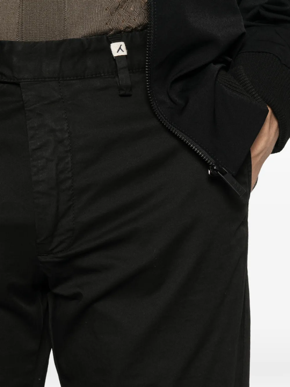 Myths Straight chino Zwart