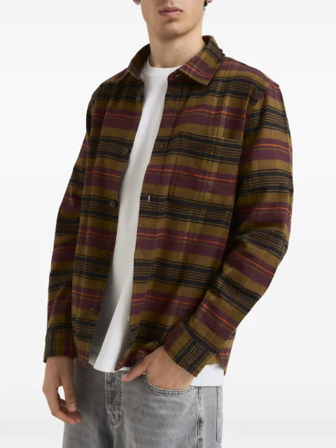 Les Deux Lennon check-pattern chest-pocket shirt