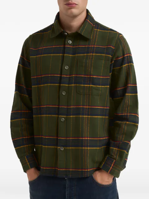 Les Deux check-pattern chest-pocket shirt