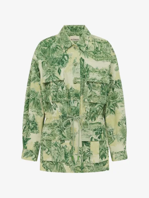 ALEMAIS Sara toile de Jouy-print jacket