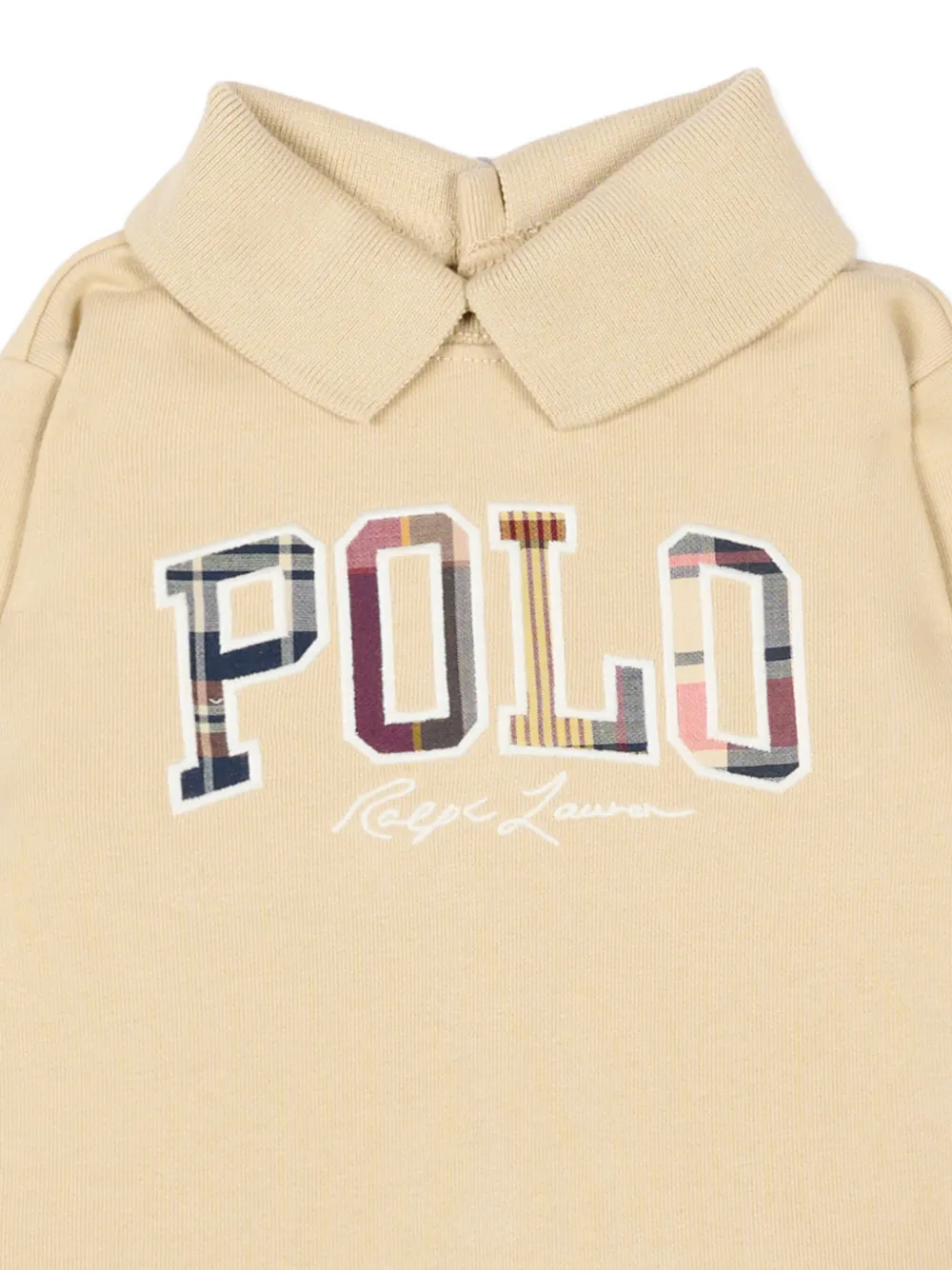 POLO RALPH LAUREN KIDS Set met logopatch Beige