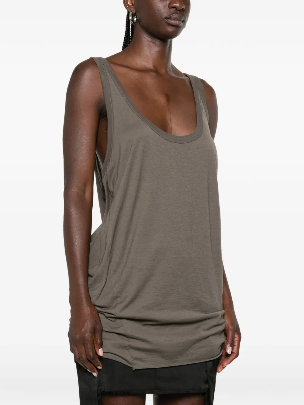 Rick Owens Tanktop met pony Grijs