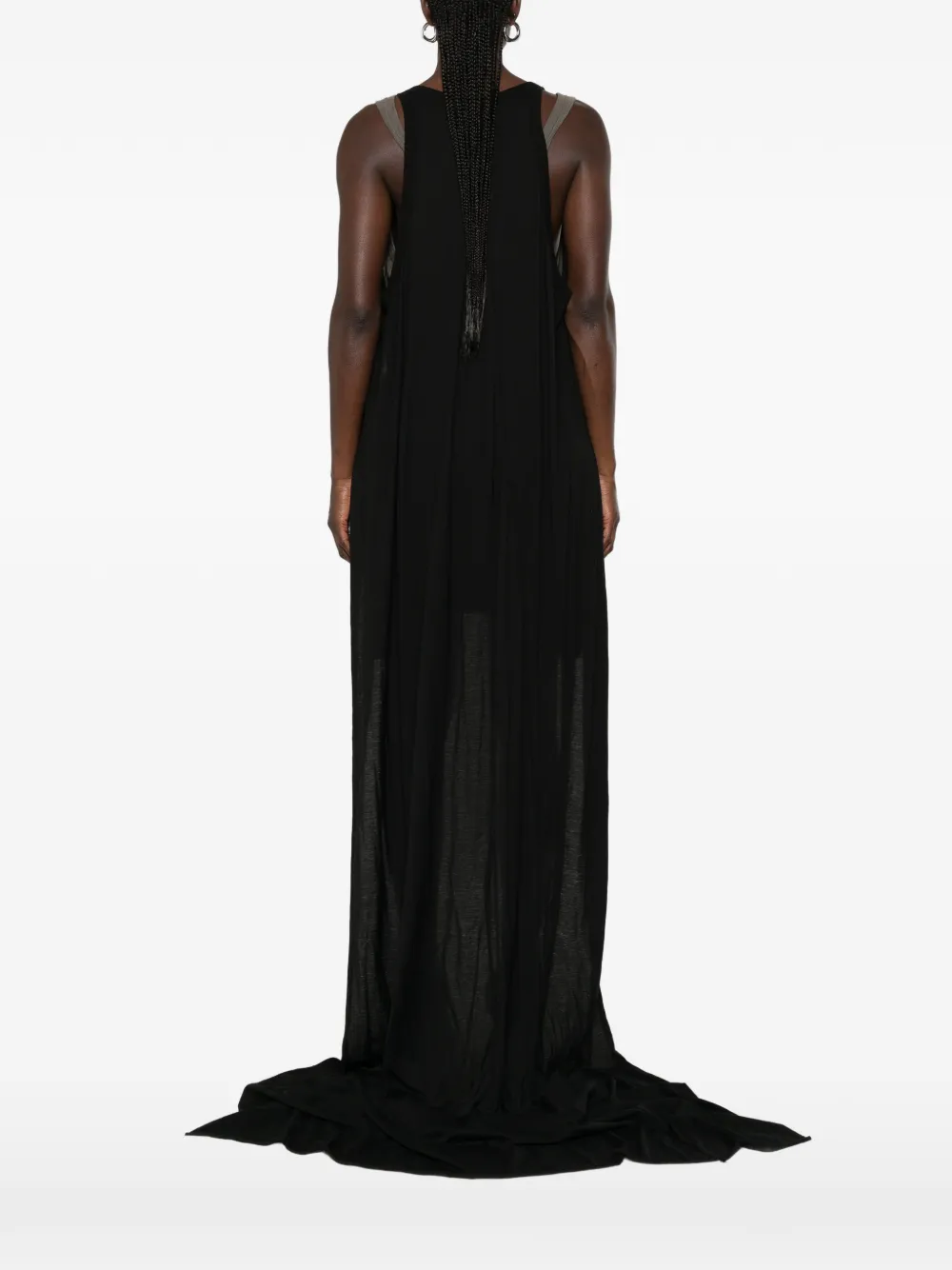 Rick Owens Sliced Pony gilet Zwart