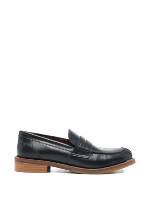 SOMMET mocasines penny de piel