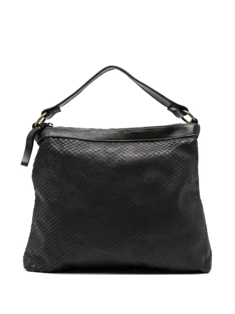 SOMMET Corda scale-textured shoulder bag