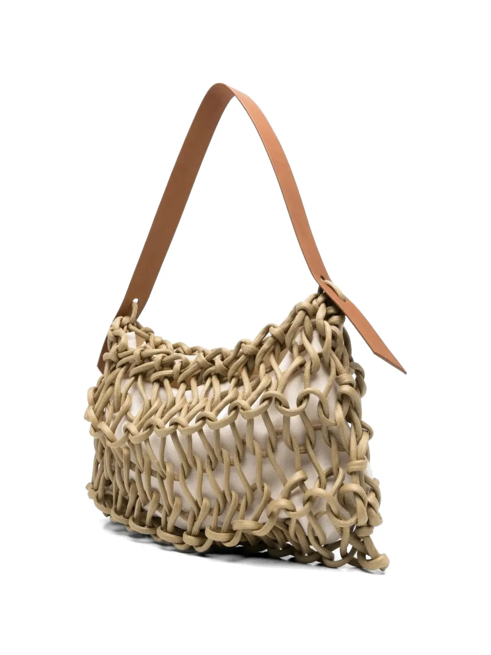  Alienina Borsa Tote Alia Intrecciata - Marrone 