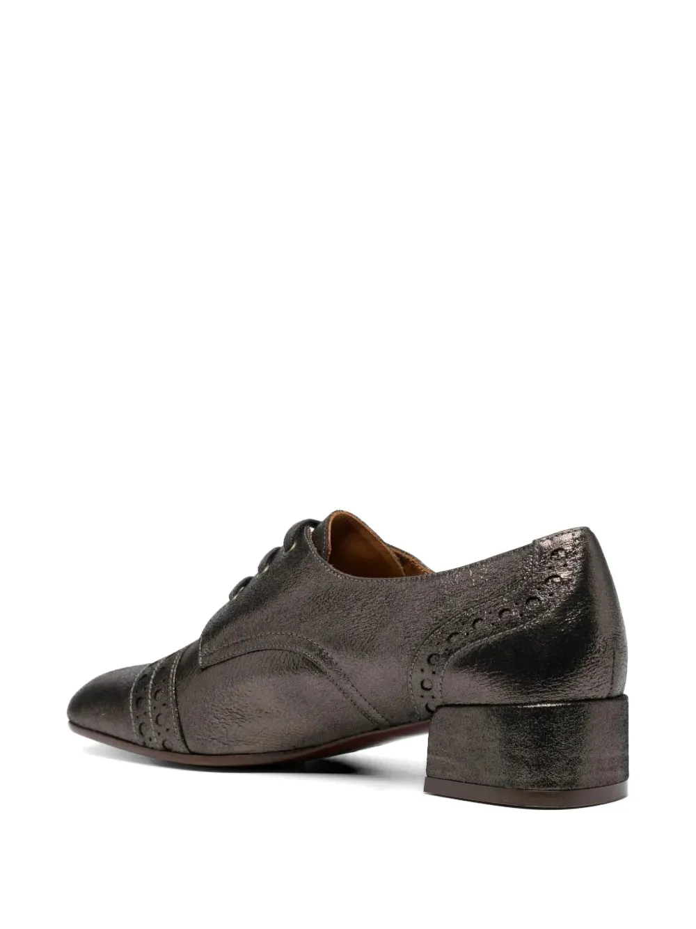 Chie Mihara Ikane perforated-detail Oxford shoes Bruin