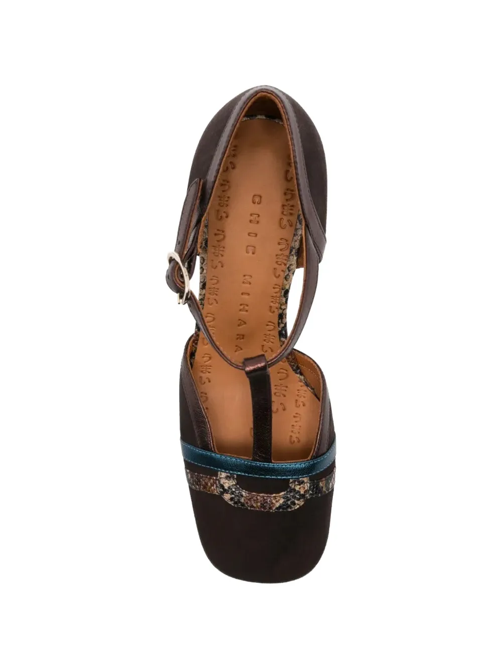 Chie Mihara Syata T-bar pumps Bruin