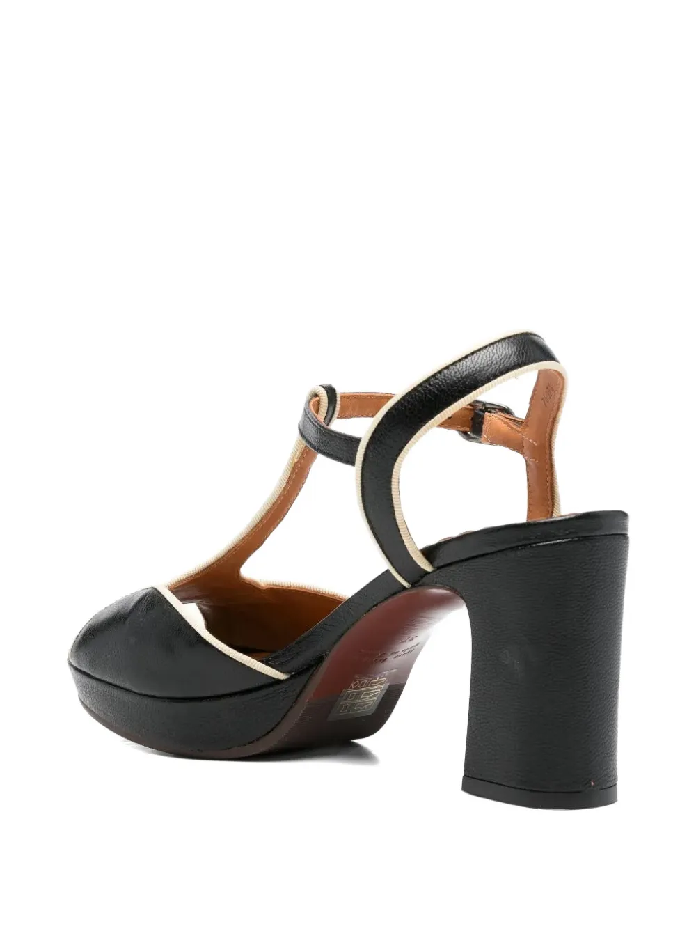 Chie Mihara Keduni T-bar platform sandals Zwart