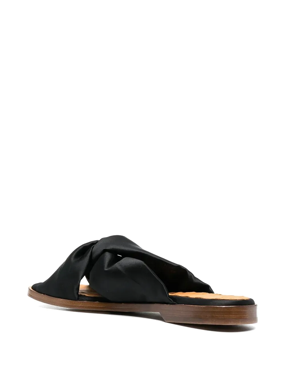 Chie Mihara Wamuza knot-detail sandals Zwart
