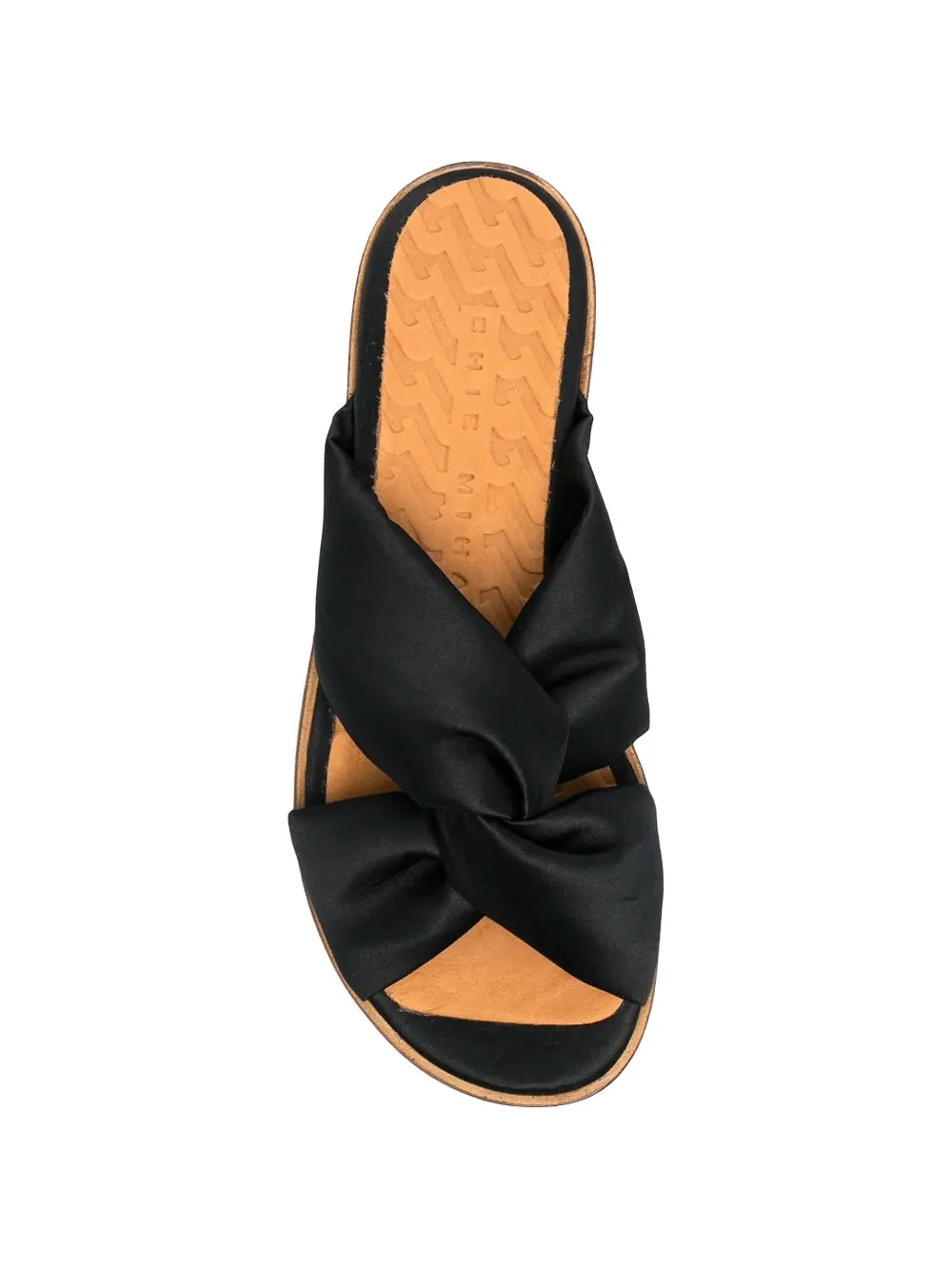 Chie Mihara Wamuza knot-detail sandals Zwart