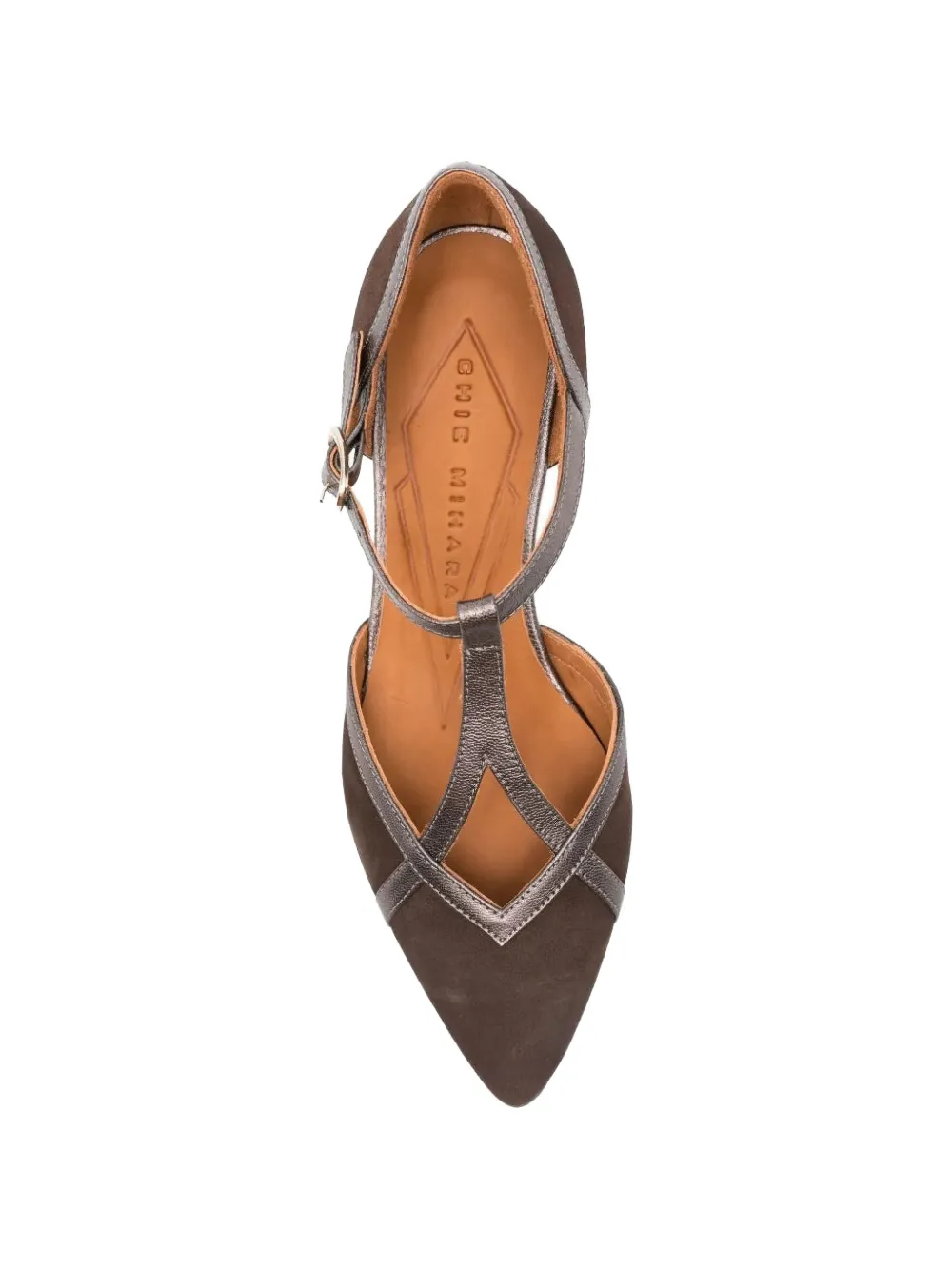 Chie Mihara Hidrow T-bar pumps Bruin