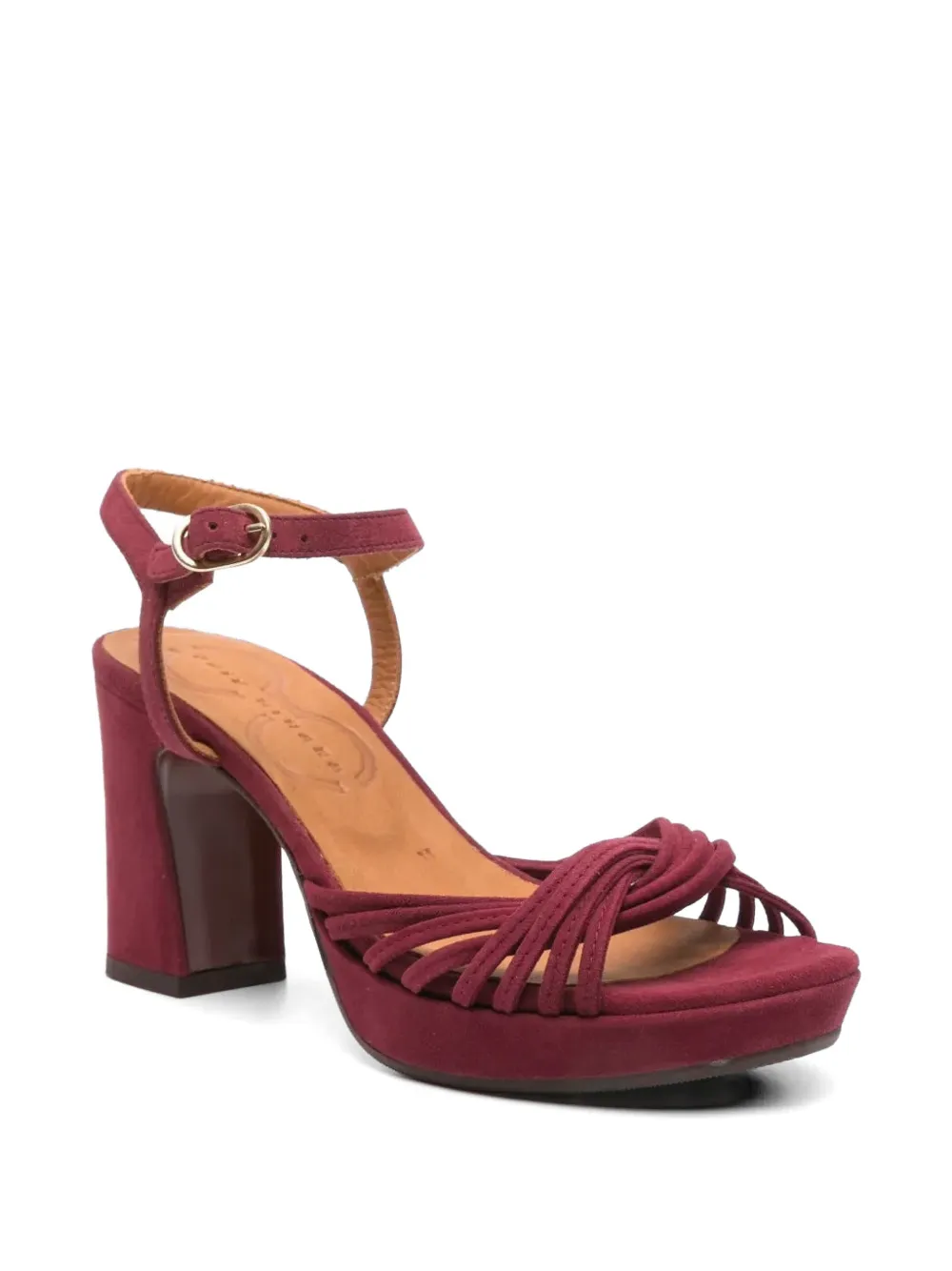 Chie Mihara Keske heeled sandals Rood