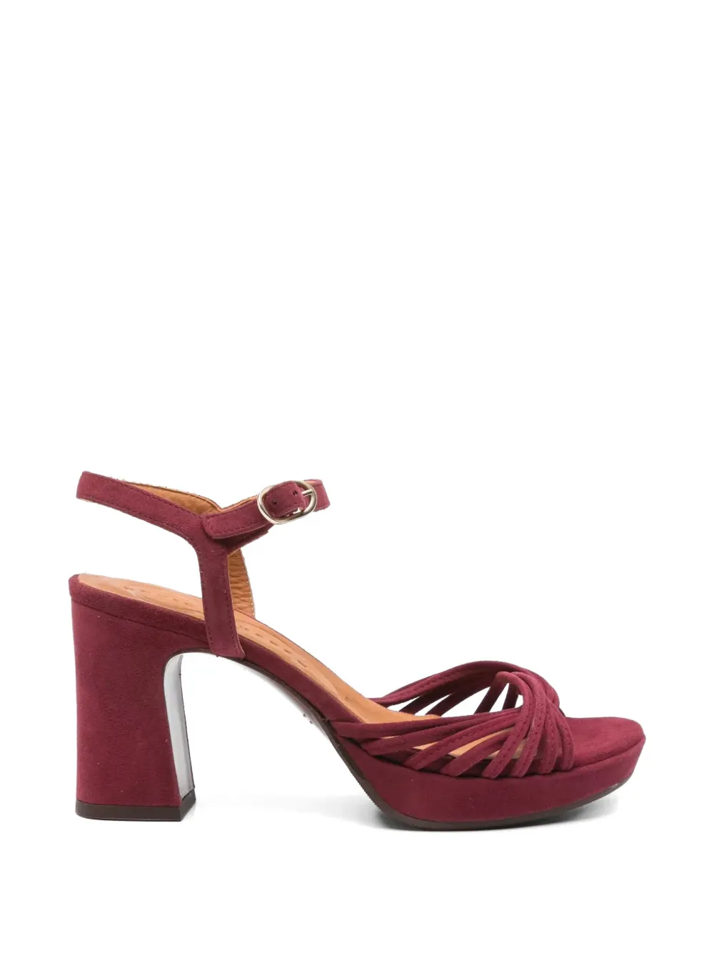 Chie Mihara Keske heeled sandals Rood