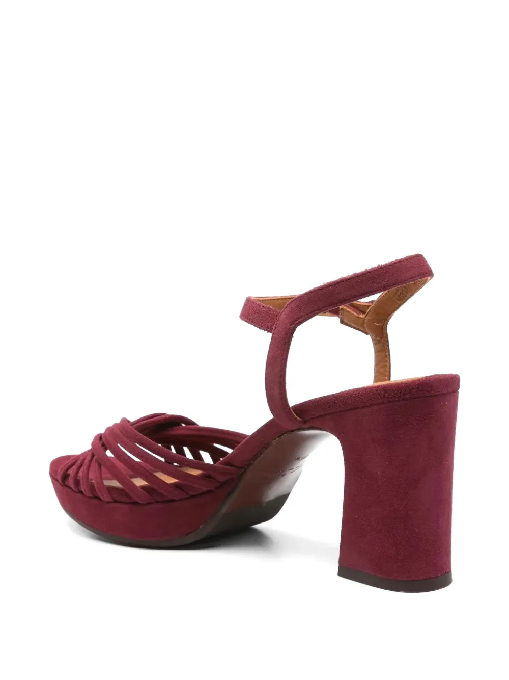 Chie Mihara Keske heeled sandals Rood