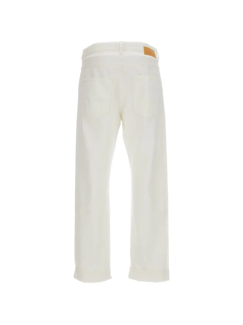 TELA GENOVA Rodolfo ruimvallende jeans Wit