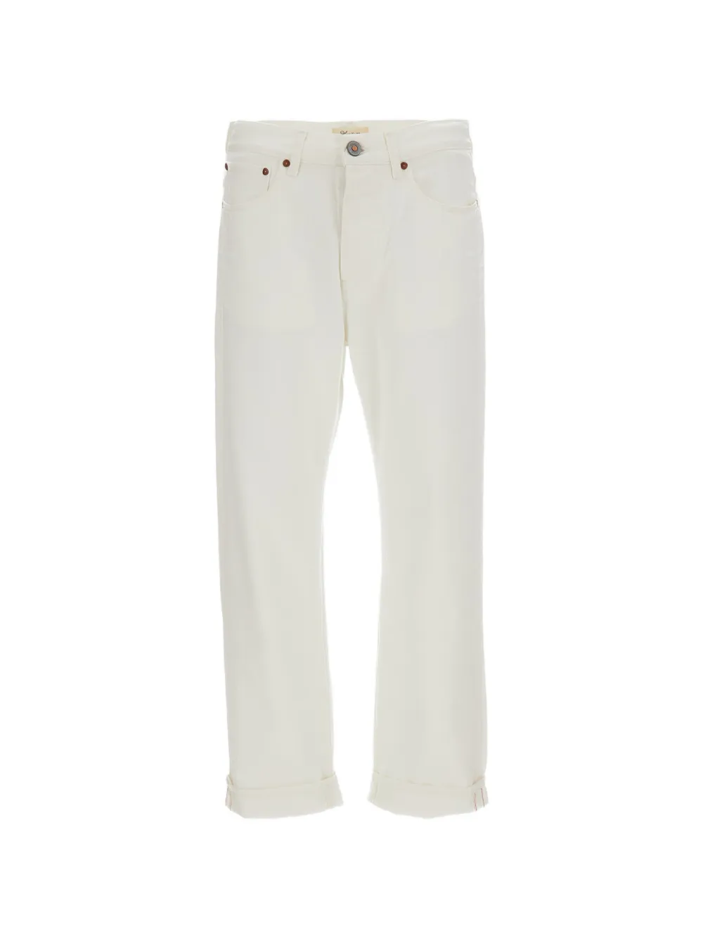 TELA GENOVA Rodolfo relaxed-fit jeans - Bianco