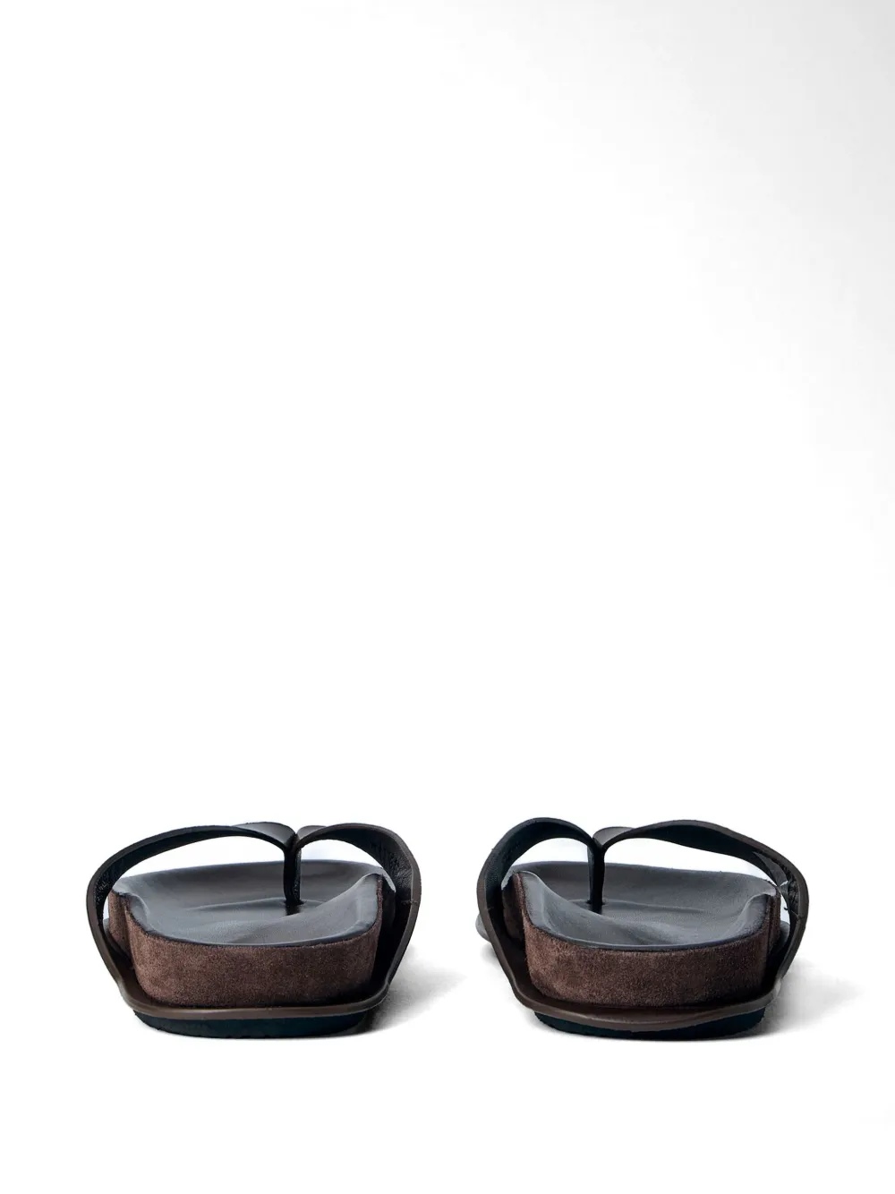 Jacquemus Tatanes leather sandals Bruin