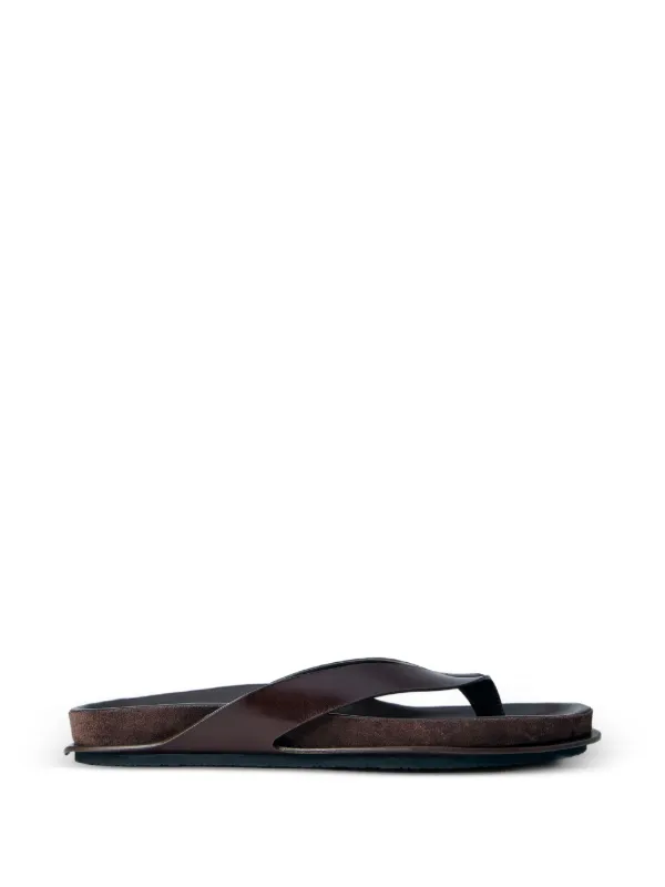 Jacquemus The Tatanes Sandals in Brown