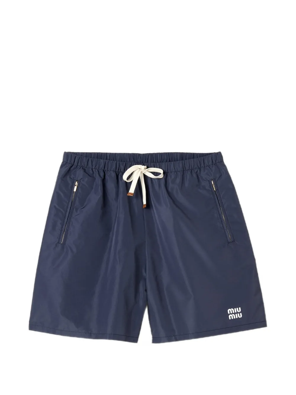 Miu Miu technical-fabric Bermudas - Blu