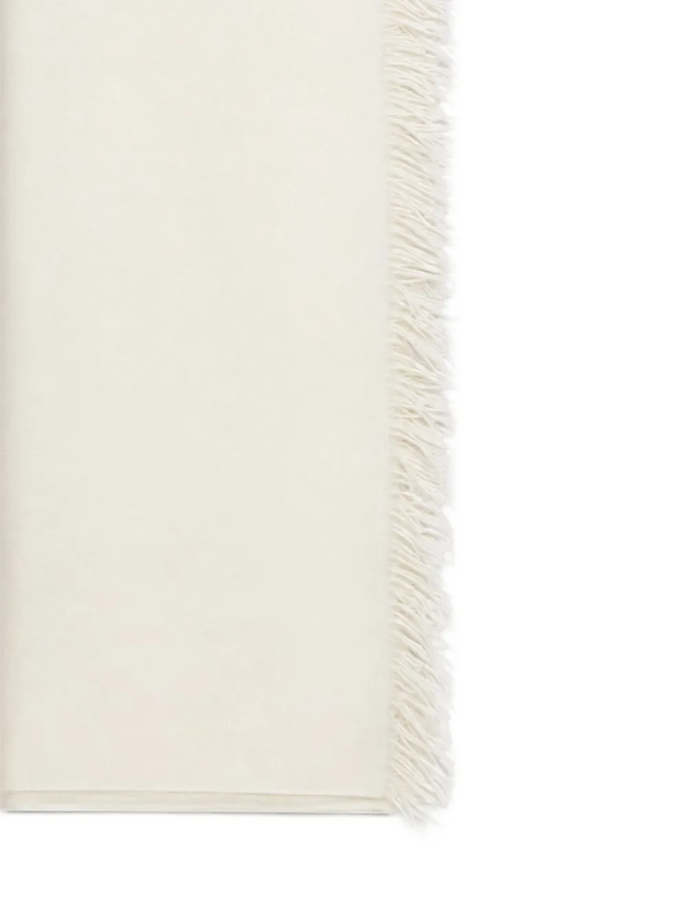 Brunello Cucinelli Sjaal met franje Beige