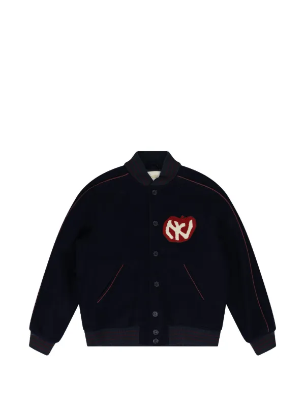 Aimé Leon Dore Alumni Varsity Jacket in Blue