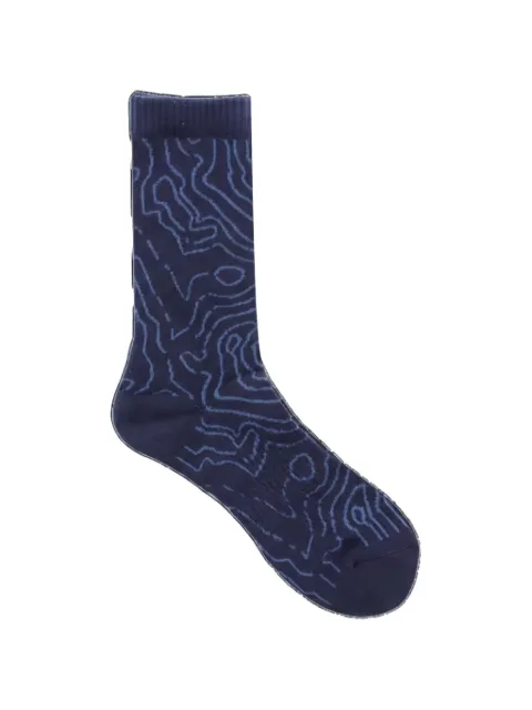 Gramicci Contour Line socks