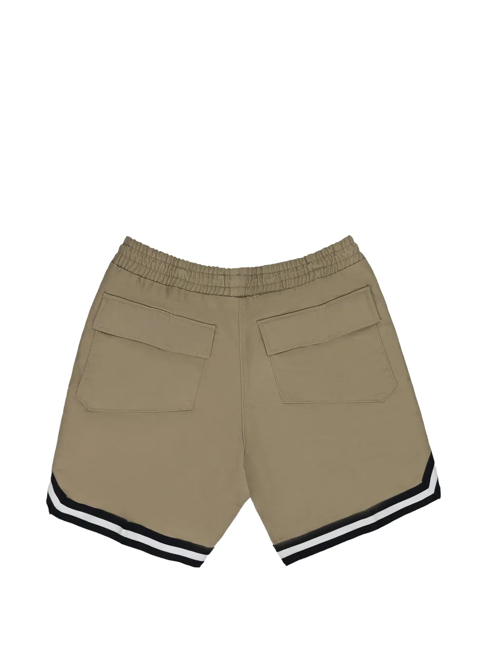 RHUDE Gestreepte zwembroek Groen