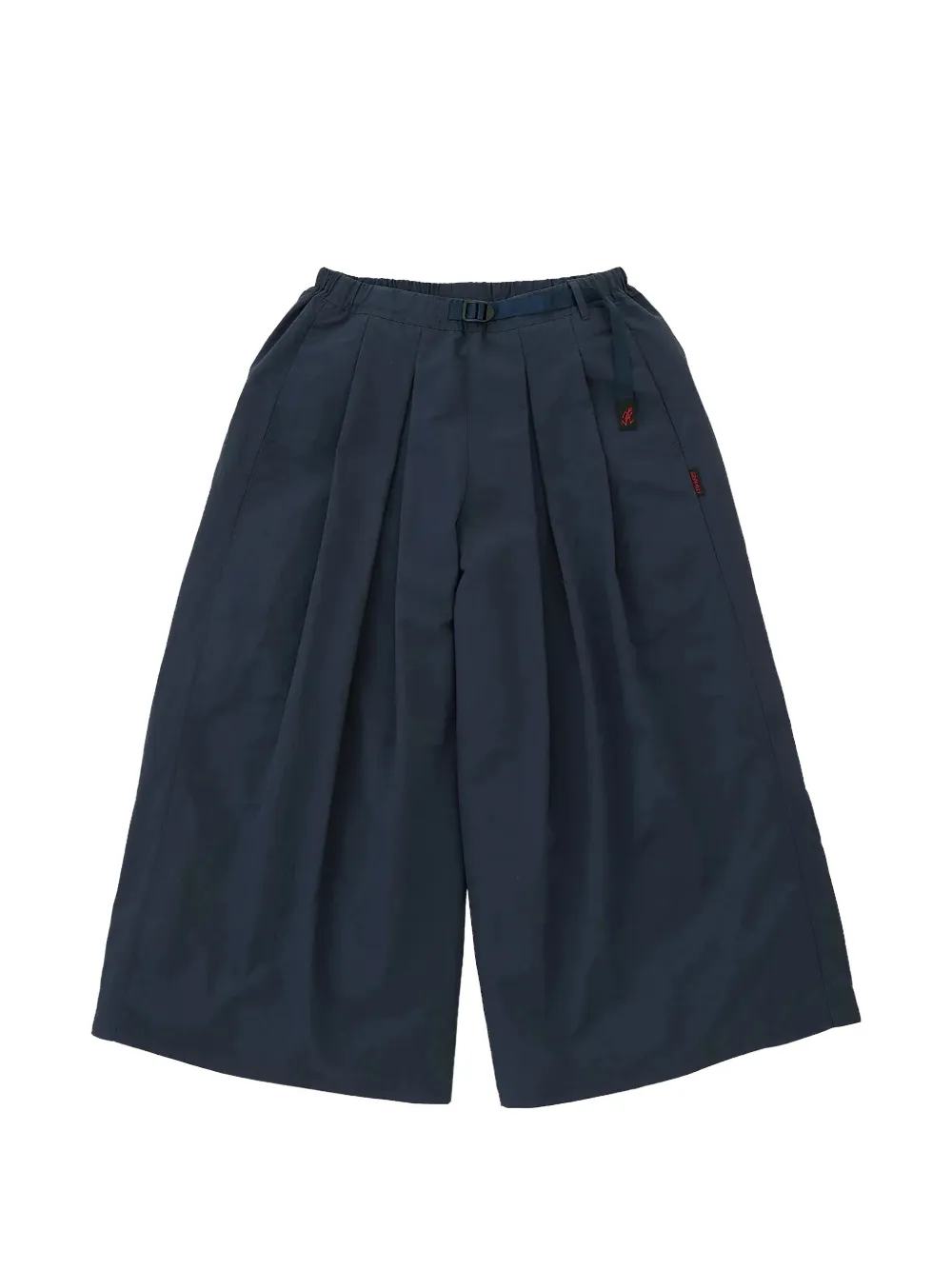 Gramicci belted flared track pants - Blu