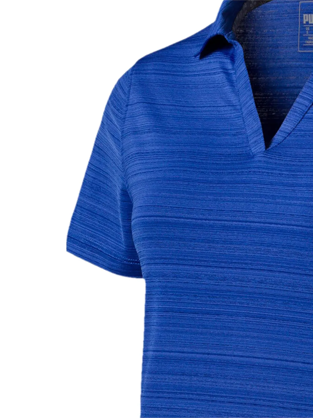 PUMA Coastal poloshirt met horizontale streep Blauw