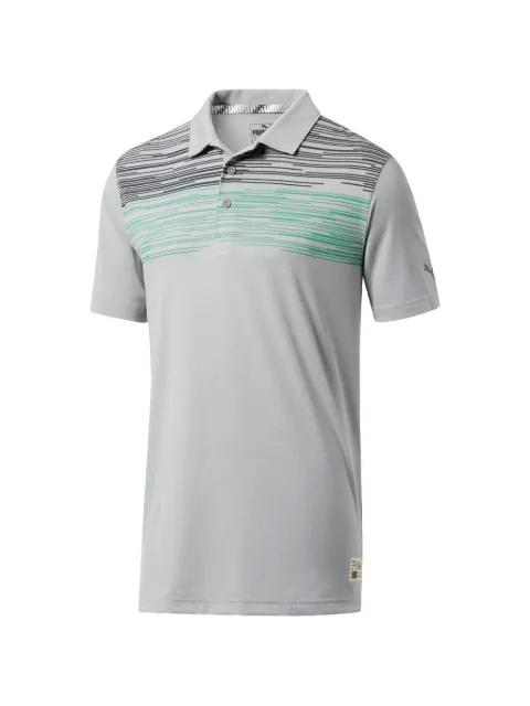 PUMA Pin High striped polo shirt