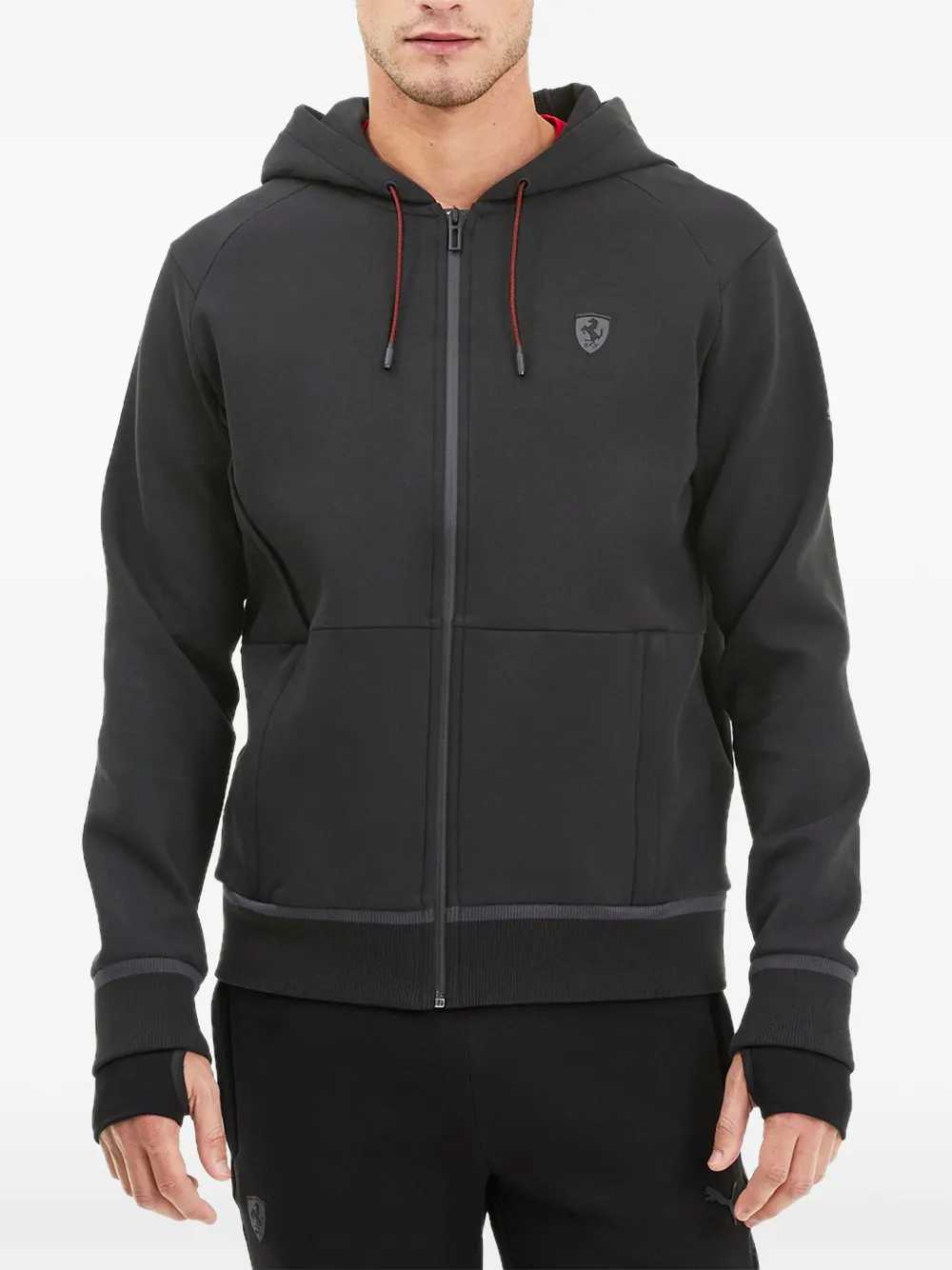 PUMA x Ferrari hoodie met rits Zwart