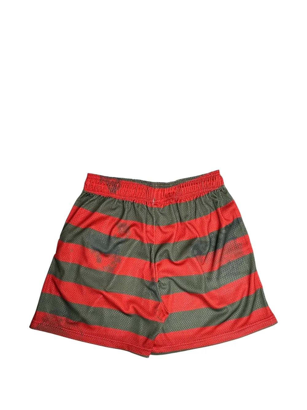 ERIC EMANUEL EE Basic gestreepte trainingsshorts Rood