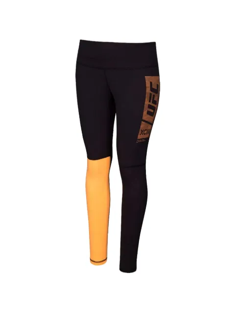 Reebok UFC logo-print compression leggings