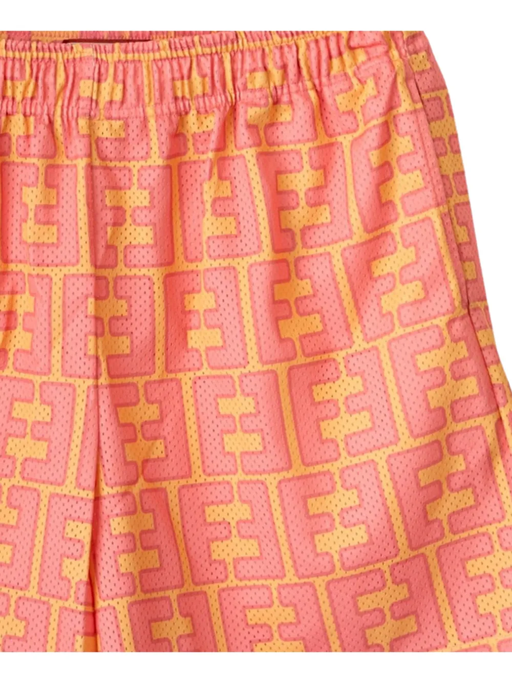 ERIC EMANUEL EE Basic shorts met logoprint Roze
