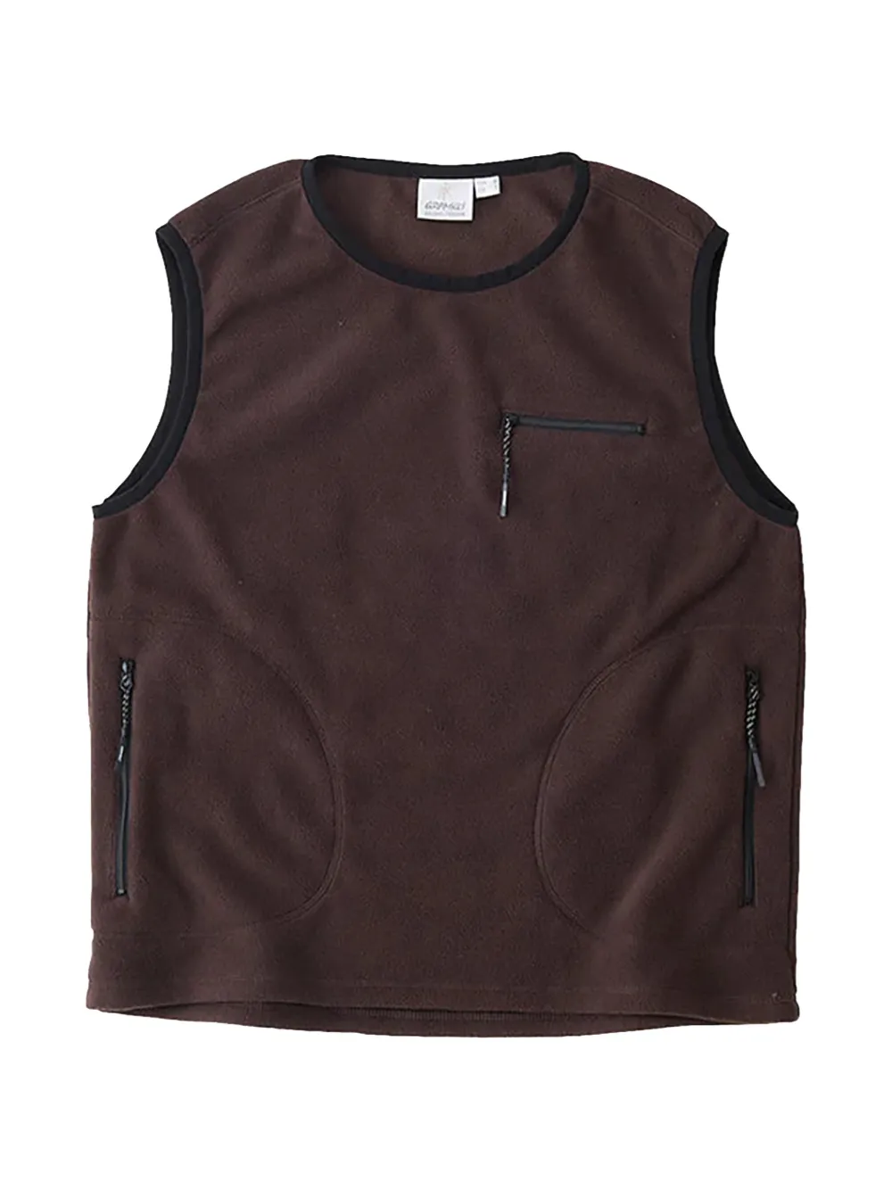 Gramicci thermal fleece vest - Marrone