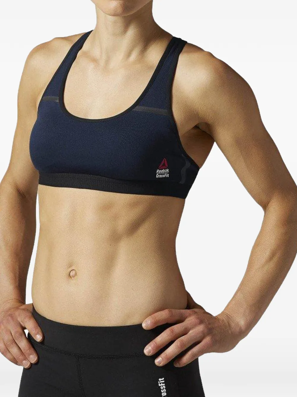Reebok RCF Crossfit Sport-BH mit Racerback - Blau