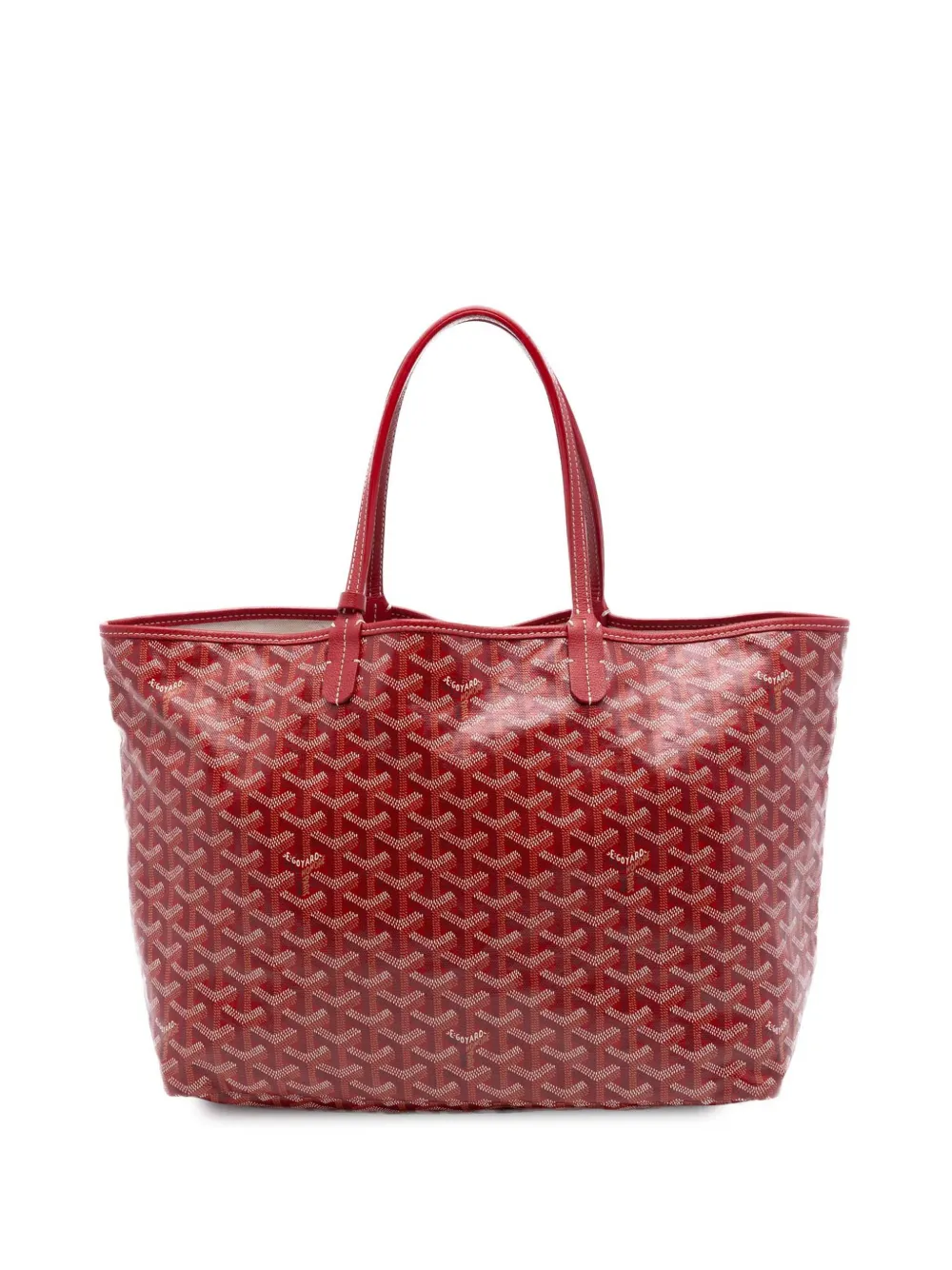 Goyard Pre-Owned 2021 Goyardine Saint Louis PM tote bag - Red