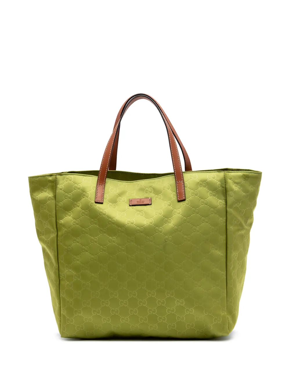 Gucci Pre-Owned 2016-2026 GG Nylon tote bag - Verde