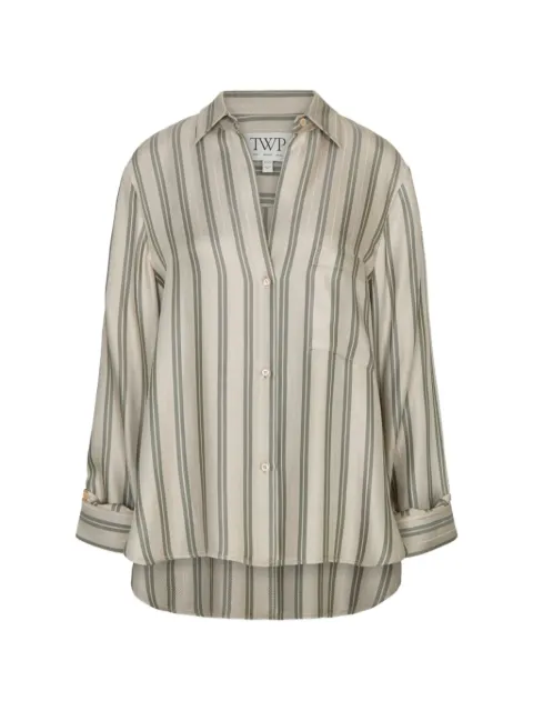 TWP camisa Next Morning a rayas verticales