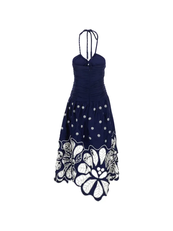 harmony dress design Morning Black Phaedra Sleeveless Open Fork Long L Color:Frost pair:felicity-mixed-metal-oval-earrings-gold dropped waist and gathered Denim Tube Princess Line